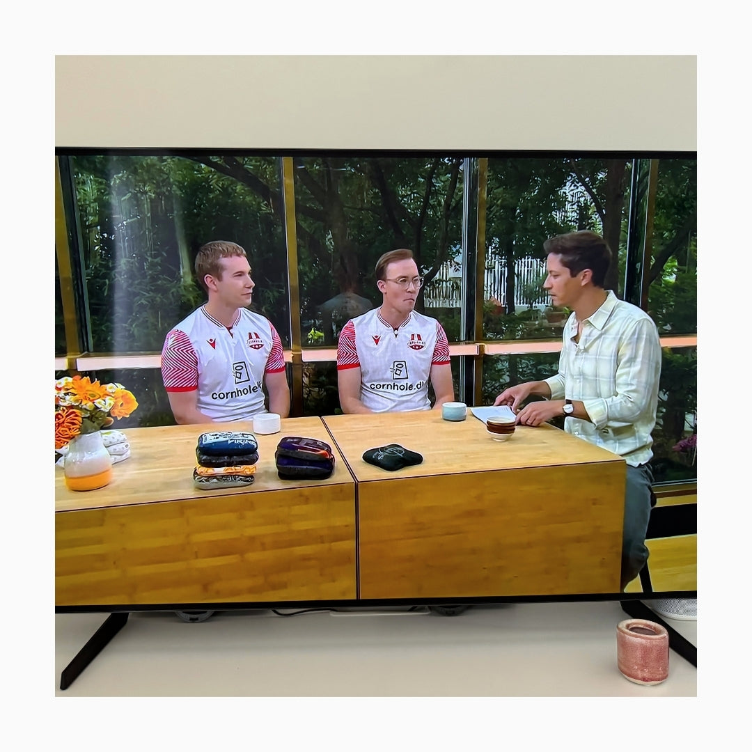 Cornhole i Go’ Morgen Danmark – Fra havespil til VM i Kroatien 🌍🎯