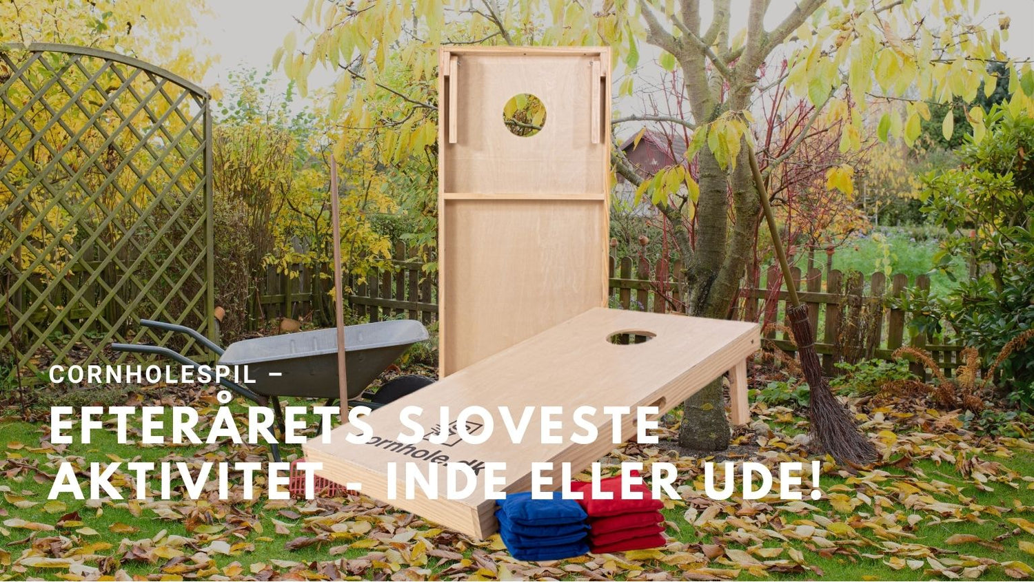 Cornholespil om efterĂ„ret â den perfekte aktivitet til efterĂ„r, vinter og forĂ„r