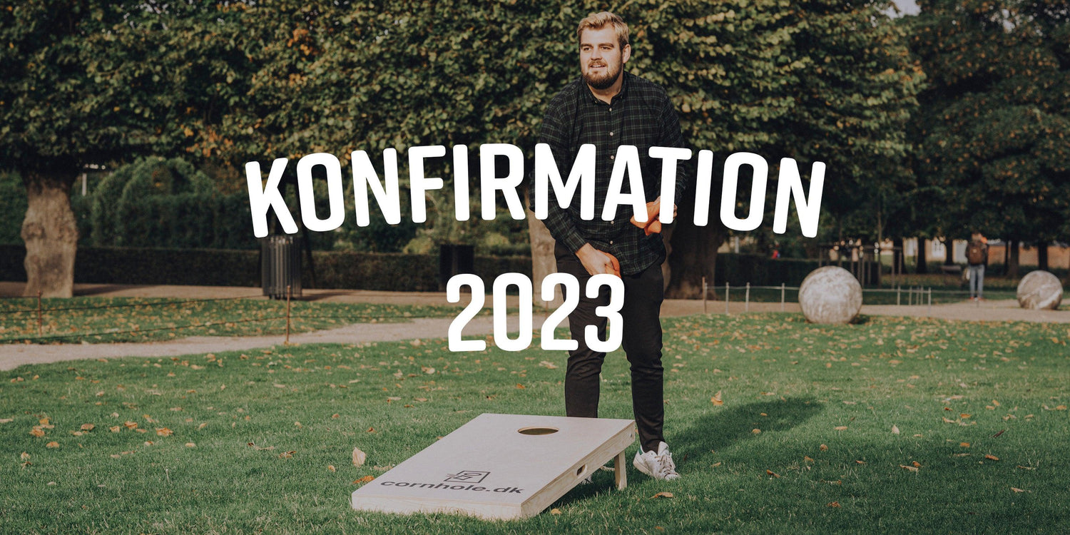 Cornhole Ärets konfirmationsgave 2023 - Cornhole.dk
