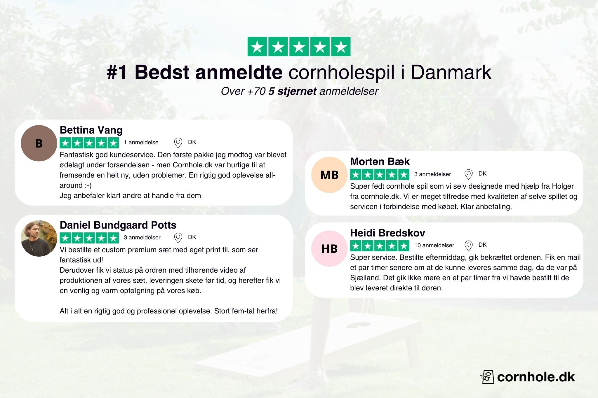 Cornhole-set 90x60 cm.