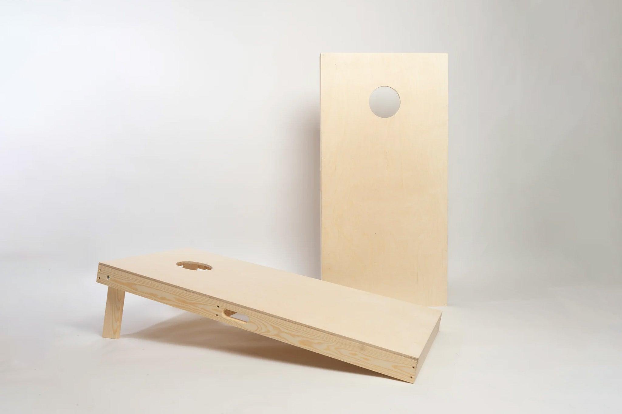 Cornhole SÊt - 120x60 cm (Officielle mÄl) - Uden behandling - Cornhole.dk