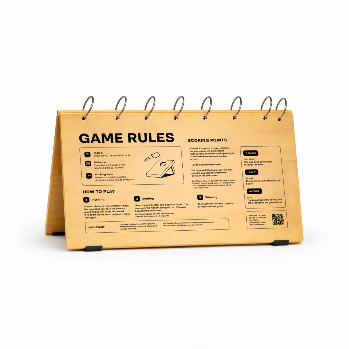 Cornhole Premium Pointtavle™