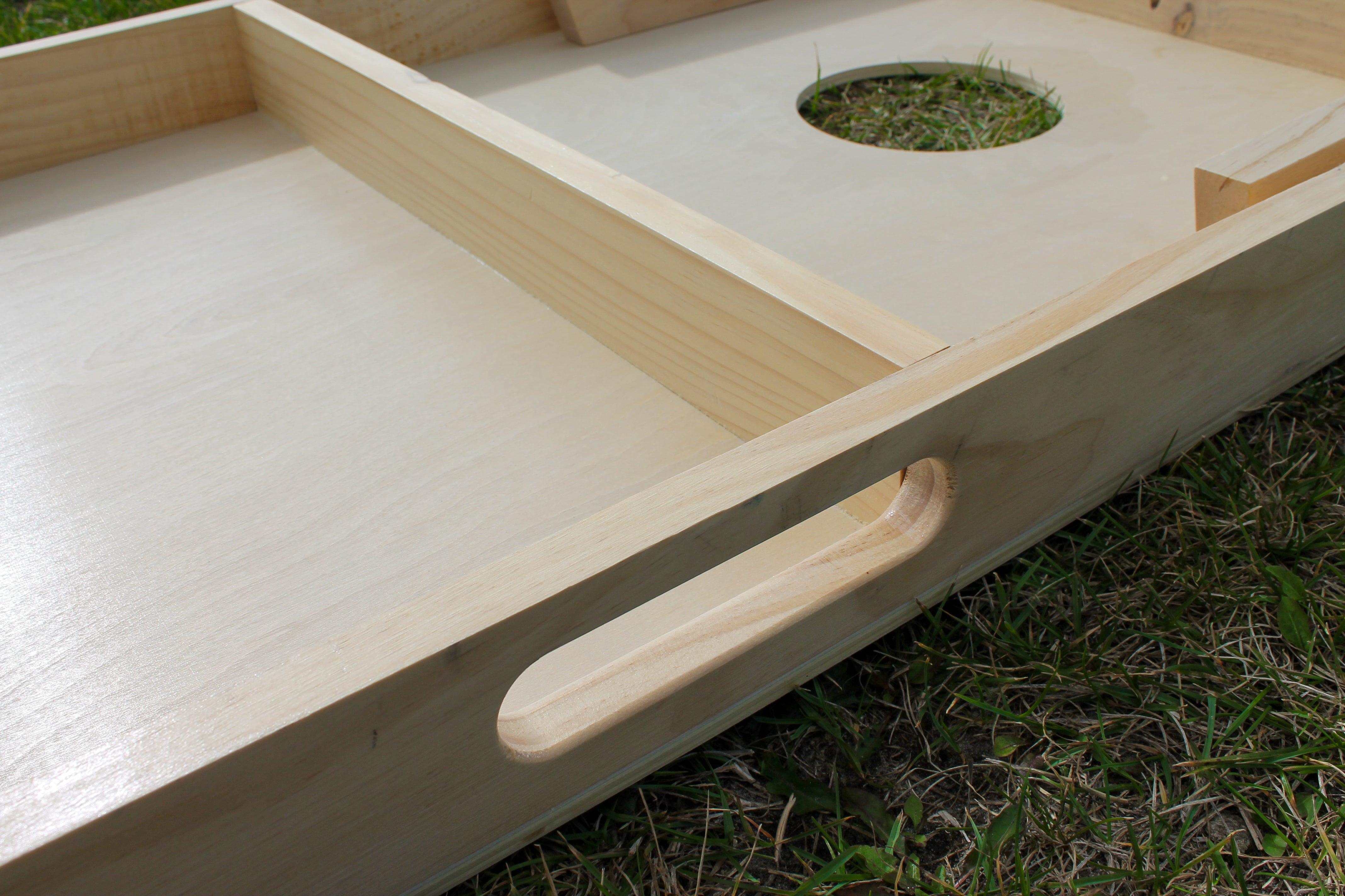 Fest Cornhole SÊt - 120x60 cm (Officielle mÄl) - Cornhole.dk