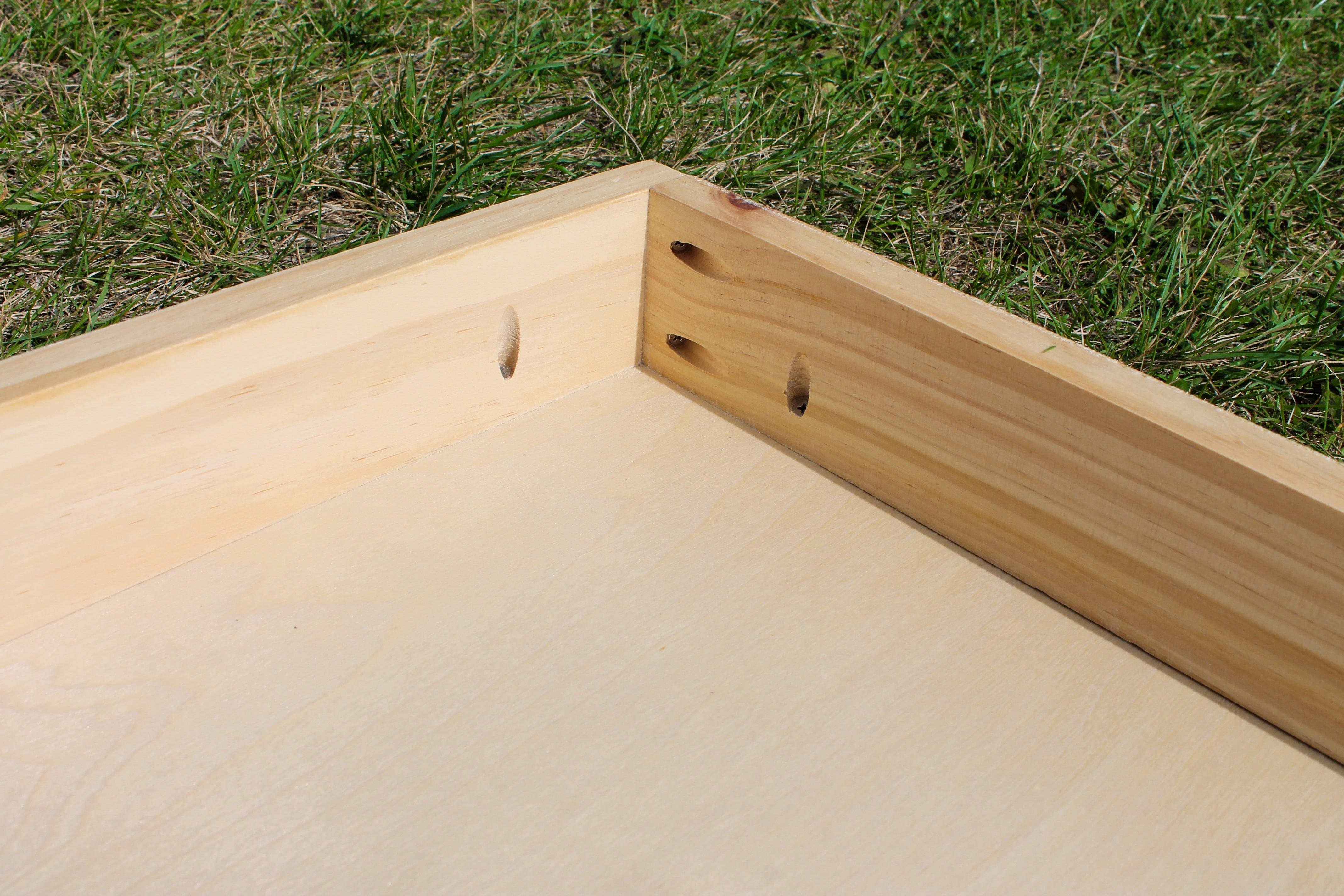 Fest Cornhole SÊt - 120x60 cm (Officielle mÄl) - Cornhole.dk