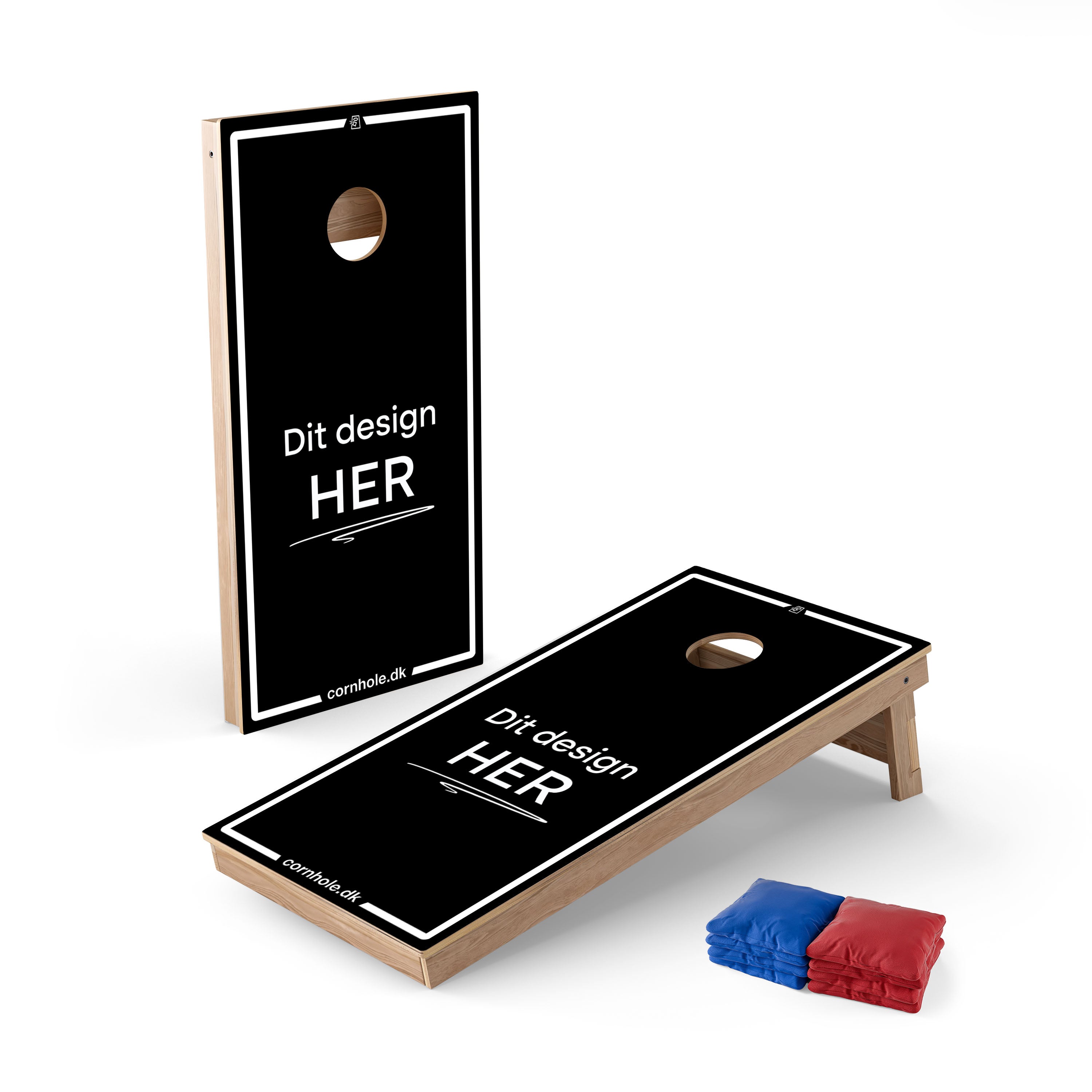 Premium specialdesignat cornhole-set 120x60 cm (specialdesign)