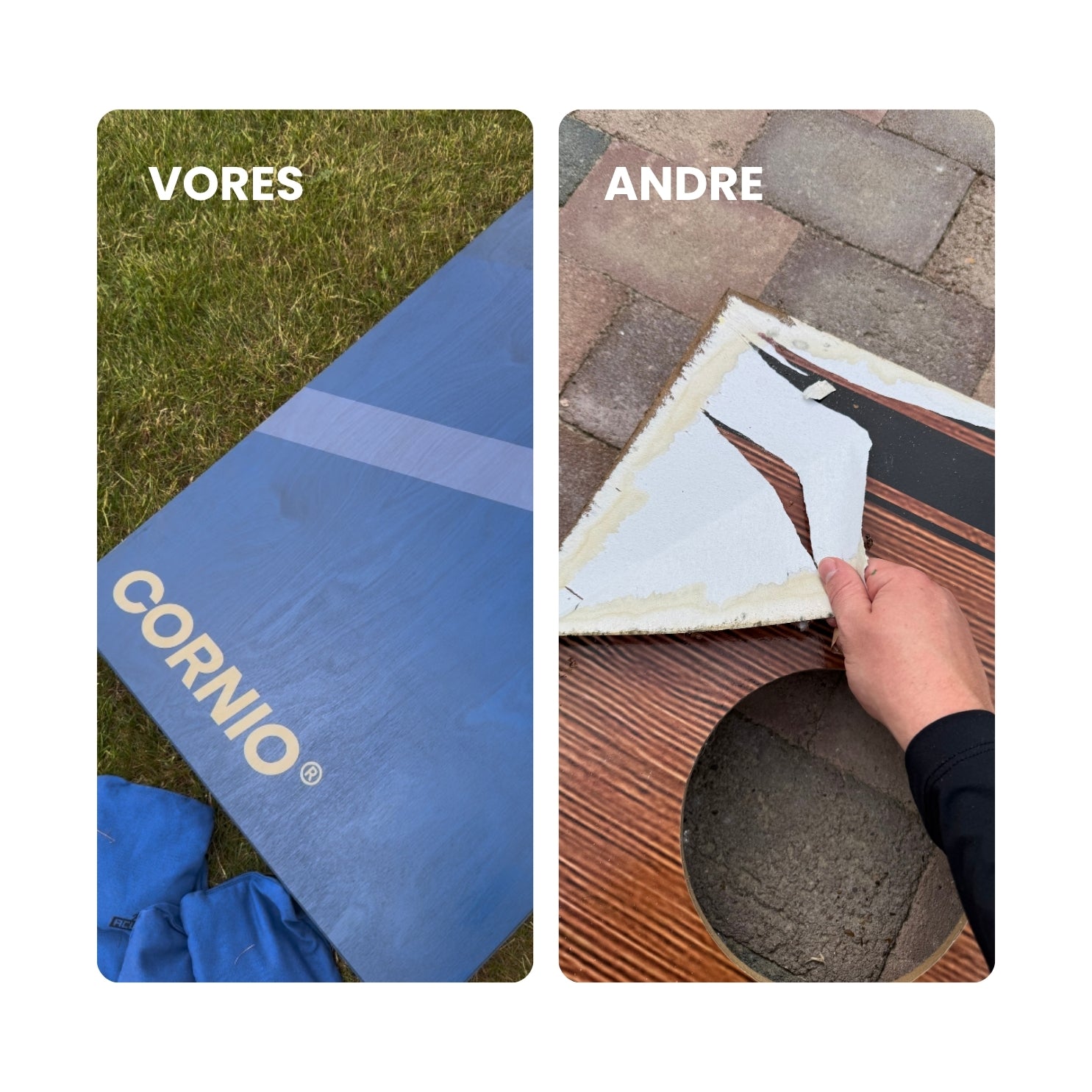 Cornhole-set 120x60 cm. (Officiella mÄtt)