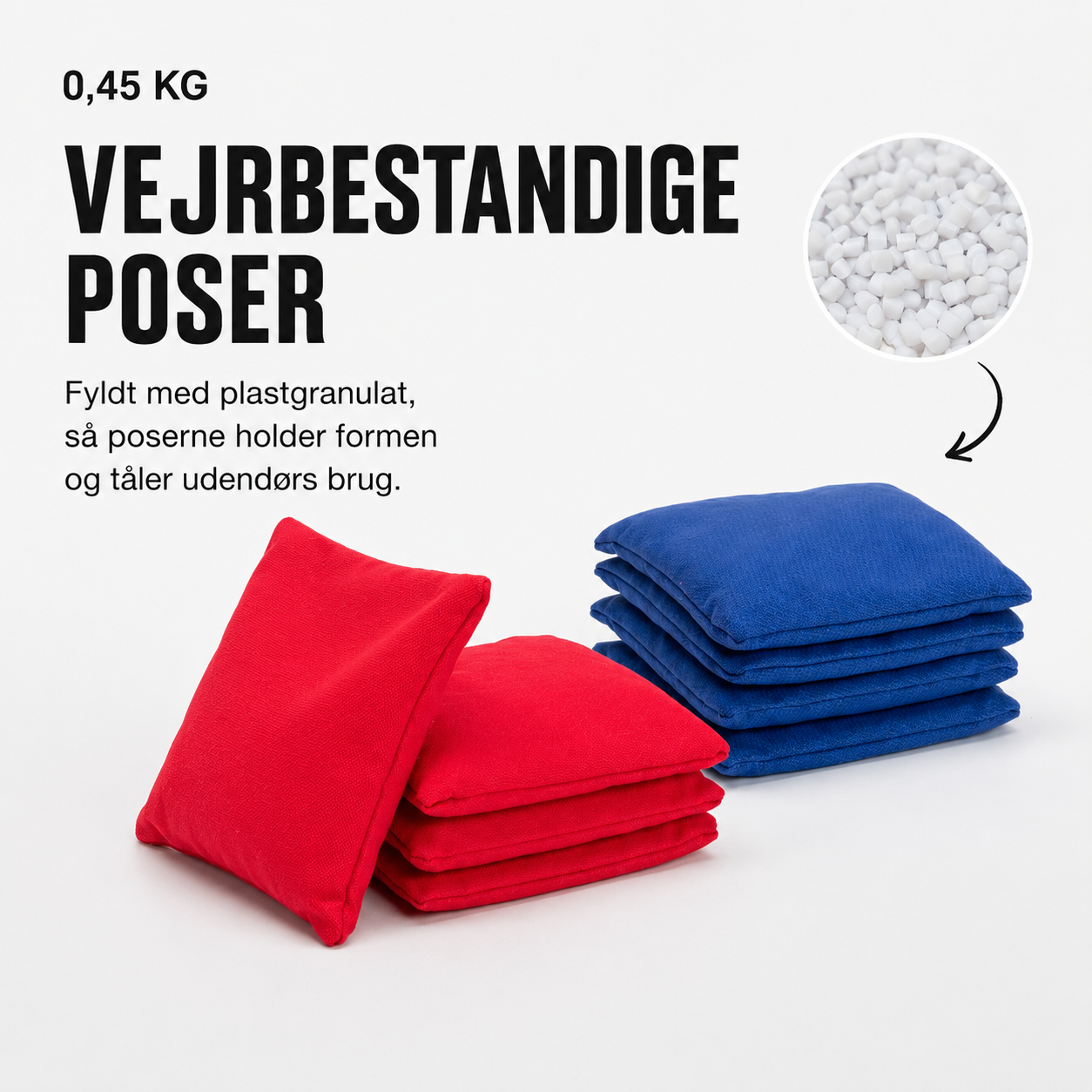 Cornhole 120x60 cm startpaket (enskild brÀda)