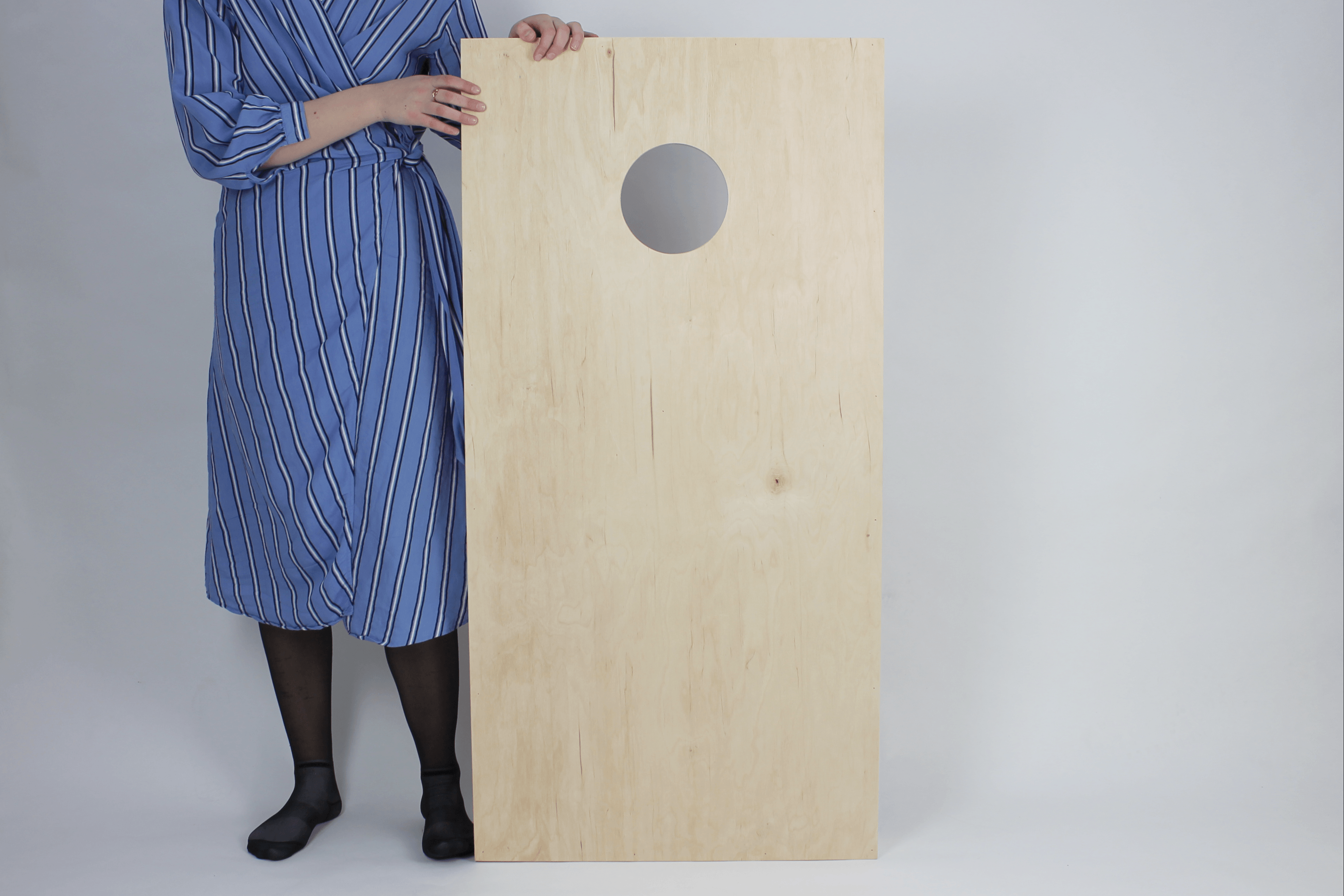 Cornhole SÊt - 120x60 cm (Officielle mÄl) - Uden behandling - Cornhole.dk