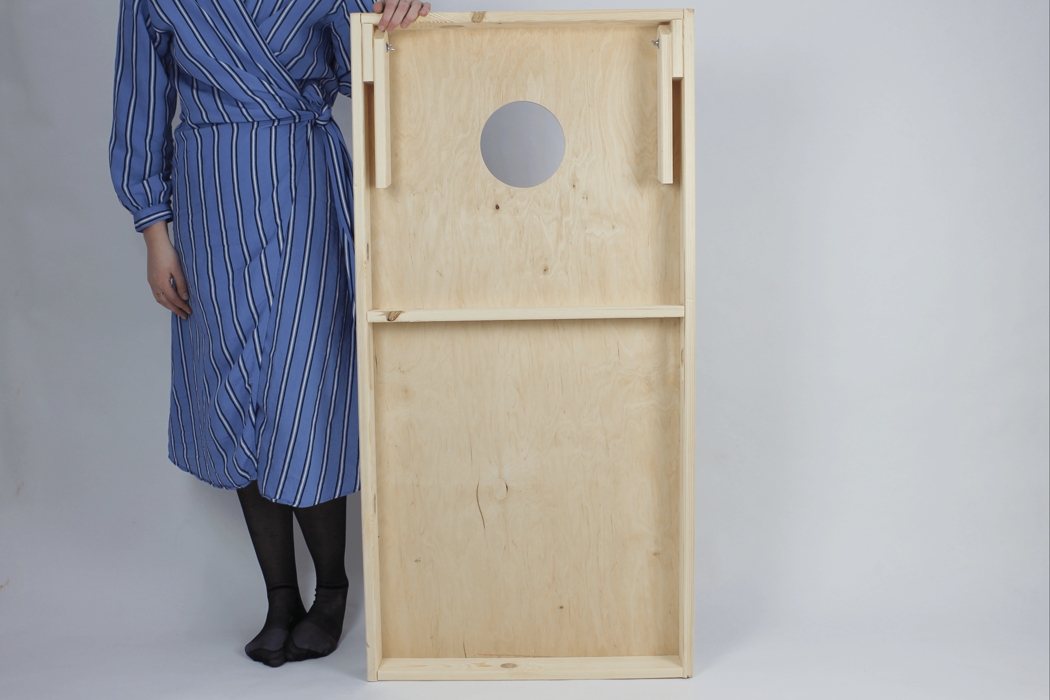 Cornhole SÊt - 120x60 cm (Officielle mÄl) - Uden behandling - Cornhole.dk