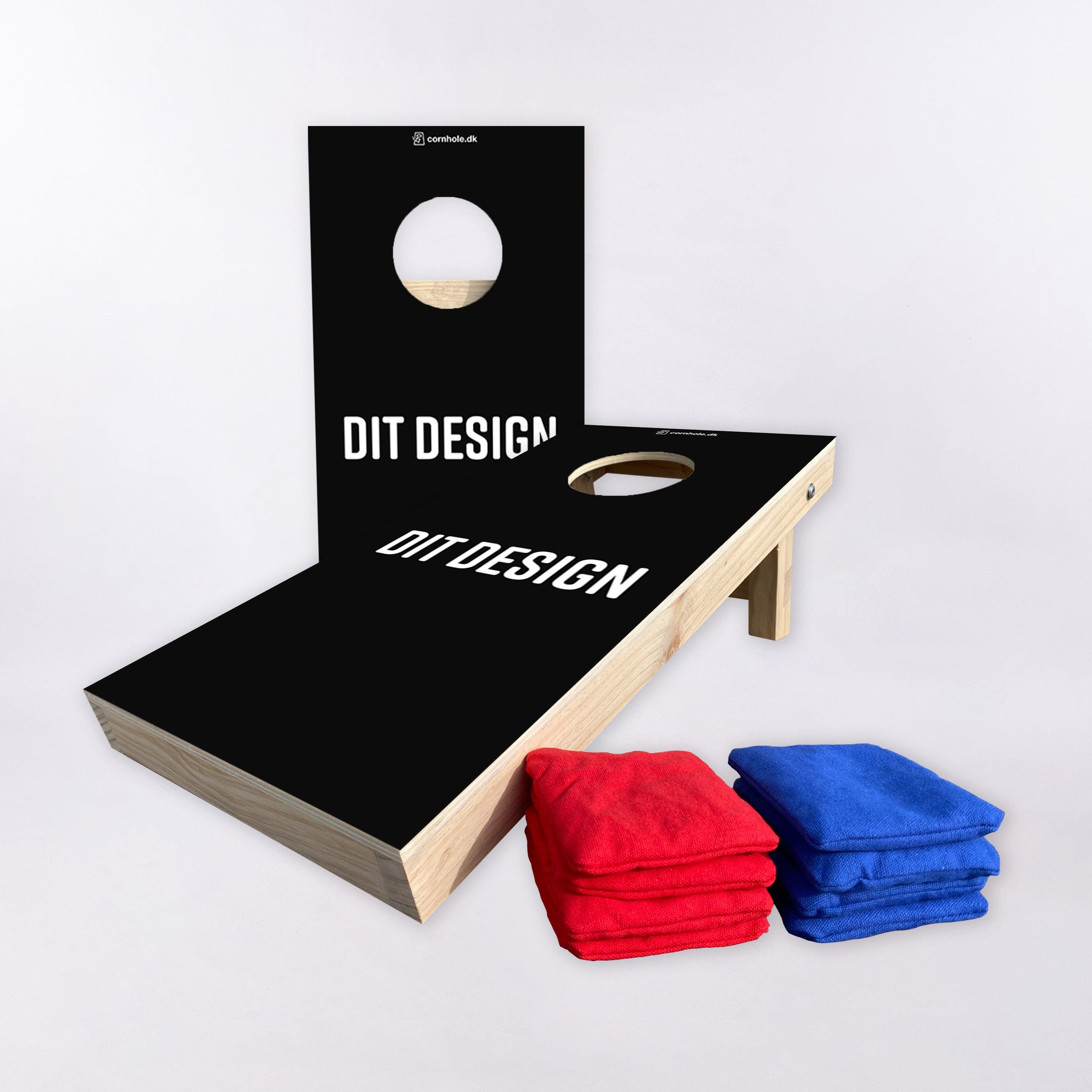 Custom mini sæt (60x30 cm) - Cornhole.dk