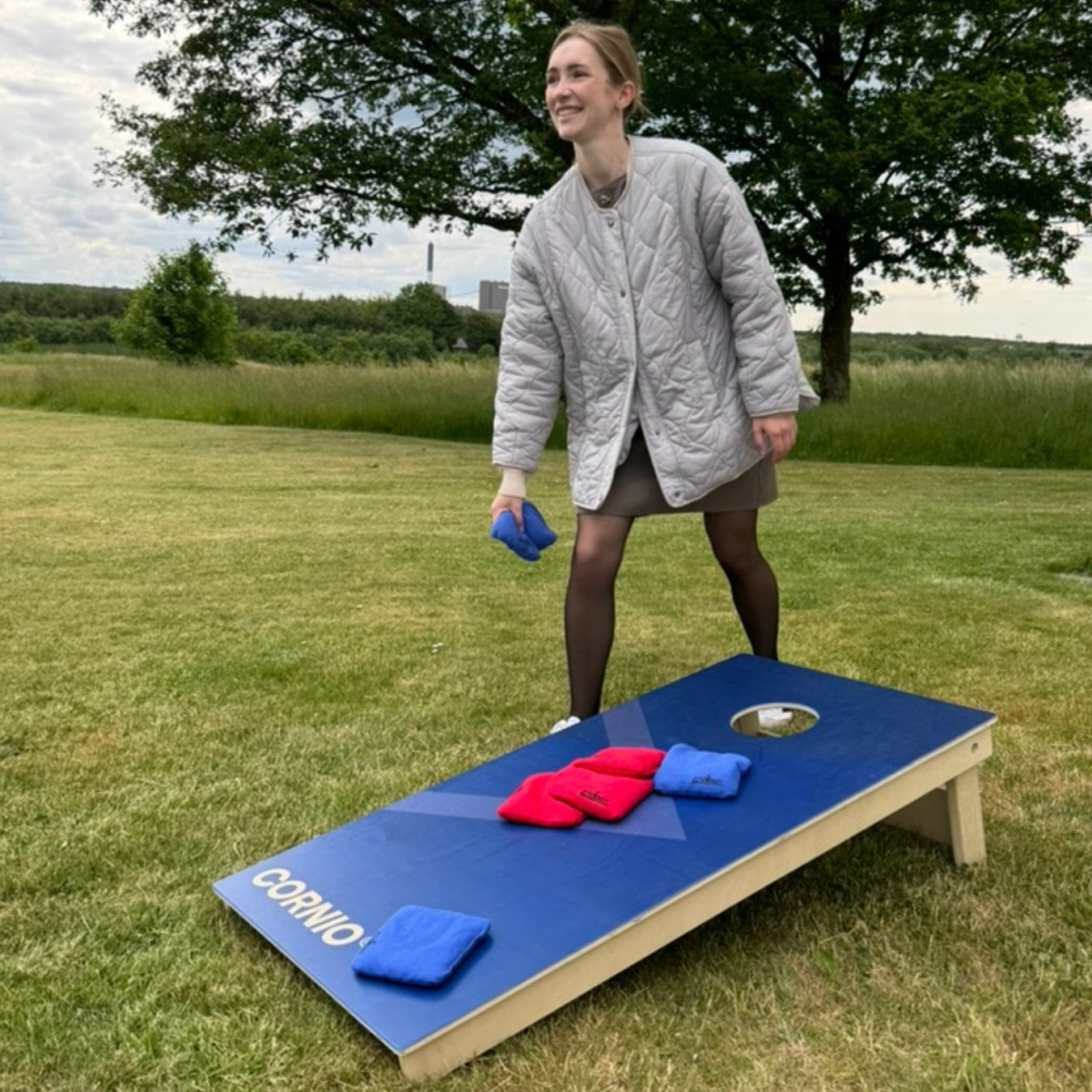 Cornhole 120x60 cm startpaket (enskild bräda)