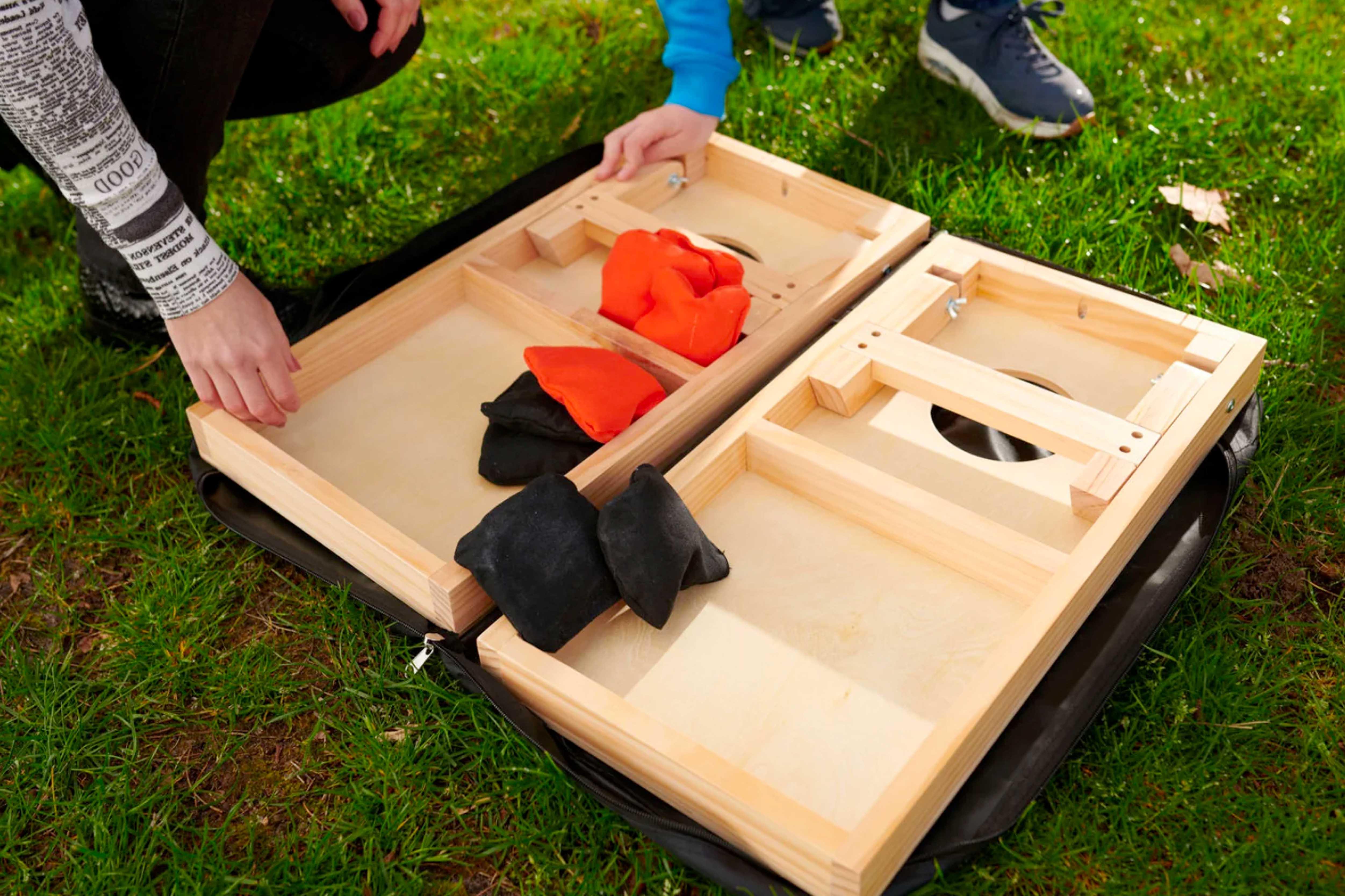 Mini Cornhole-sæt (60x30 cm.) - Cornhole.dk